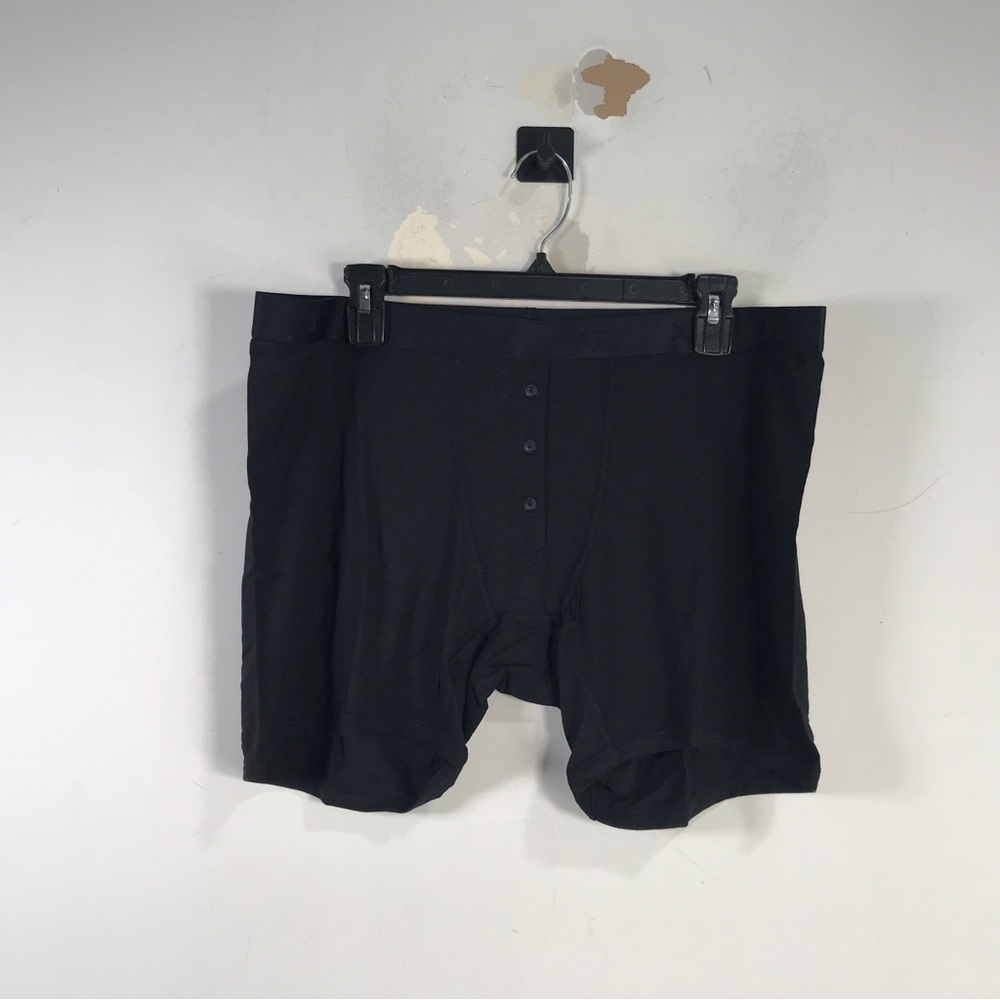 TomboyX 6" Fly Boxer Brief, Women's Size 3X - Black